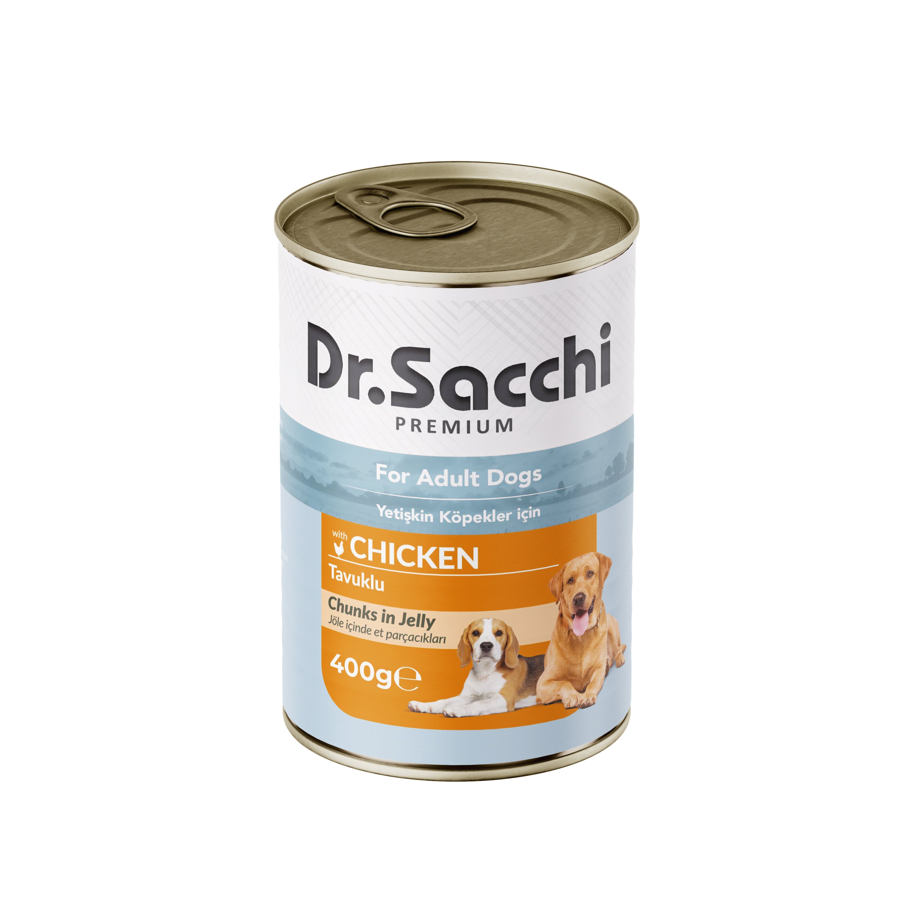 Dr.Sacchi Konserve Köpek Tavuk Etli 400gr