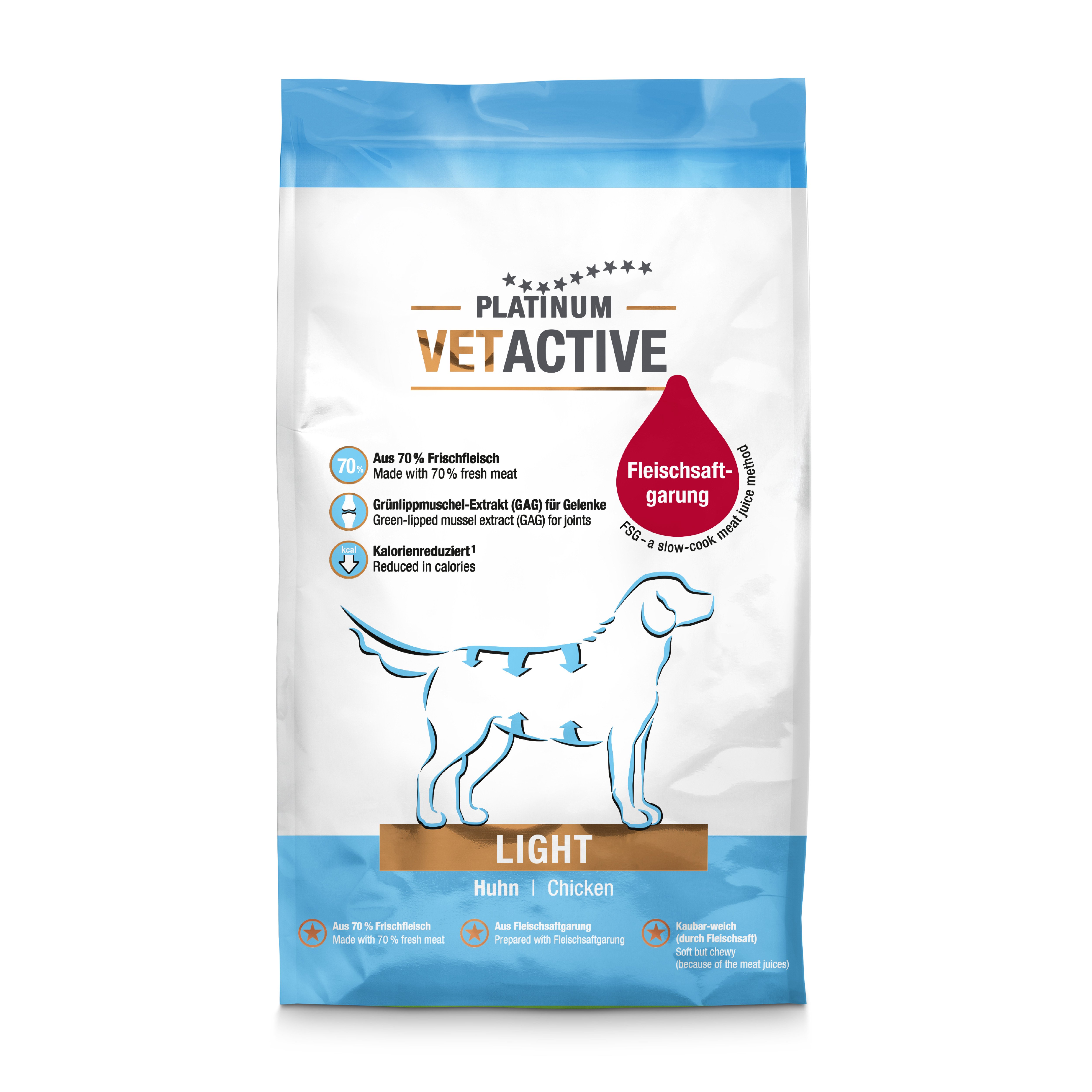 Platinum Vetactive Light Köpek Maması 1,5 kg