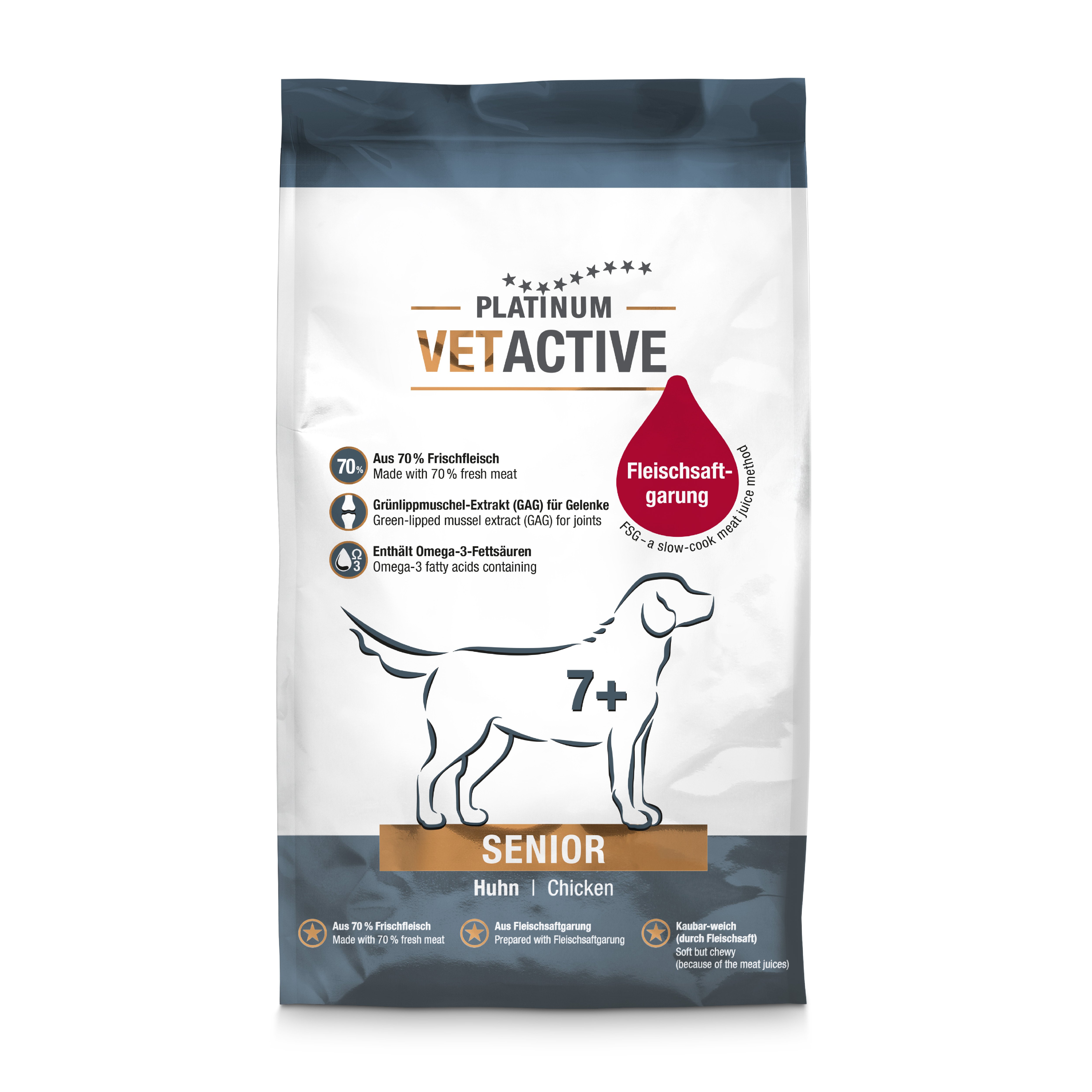 Platinum Vetactive Senior Köpek Maması 1,5 kg