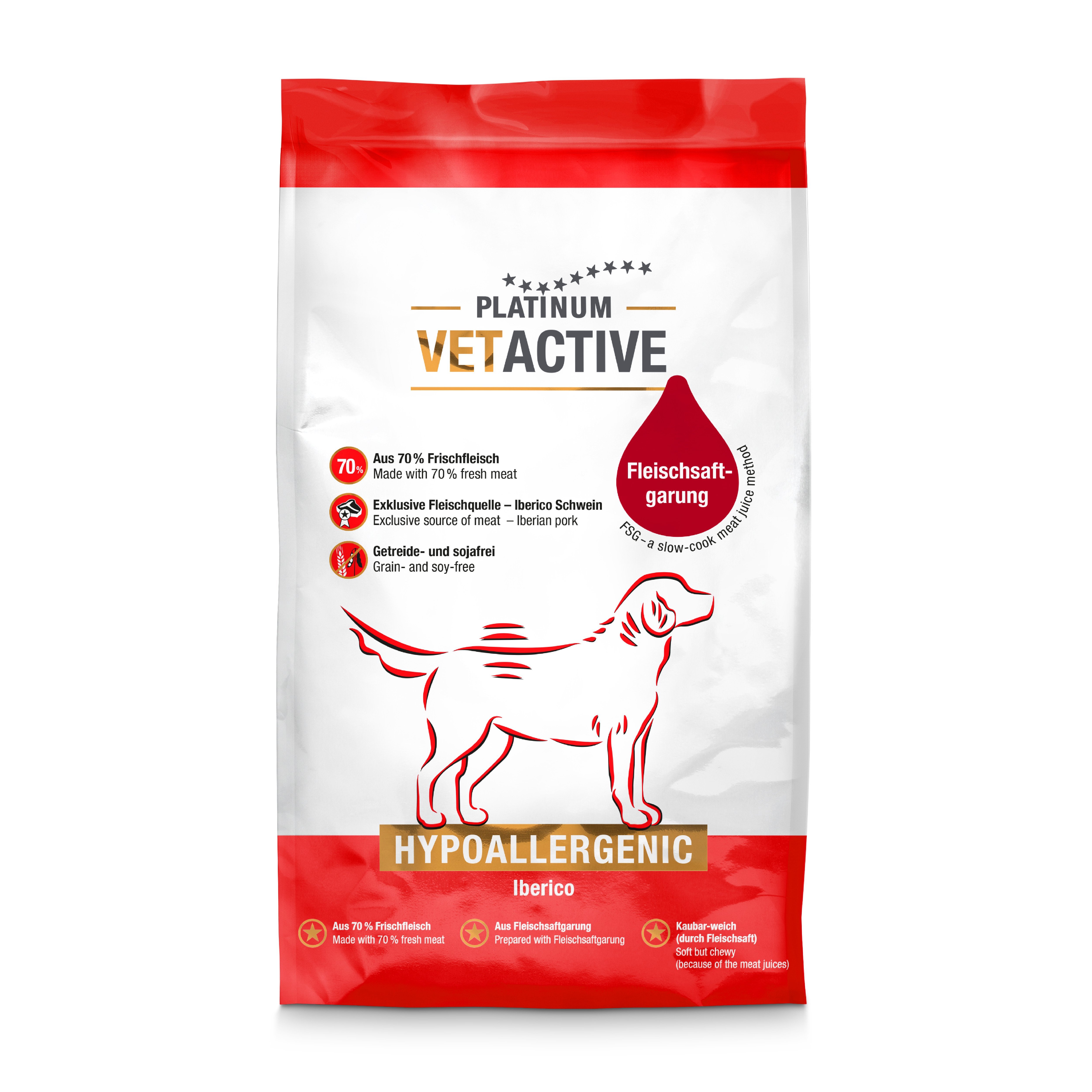 Platinum Vetactive Hypoallergenic Köpek Maması 1,5 kg