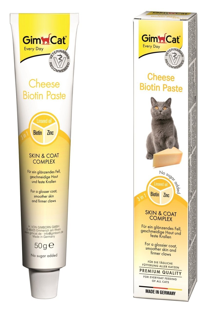GimCat Cheese Biotin Paste 50gr