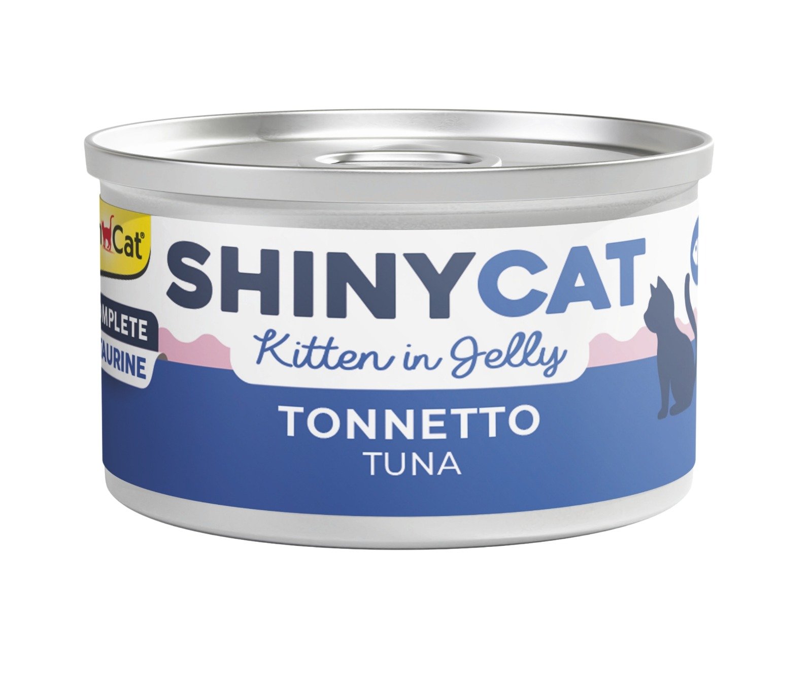 Shinycat Jelly (Jöle içinde) Kitten Tuna (Ton Balığı) Yavru kediler için Konserve Kedi Maması 70 gr