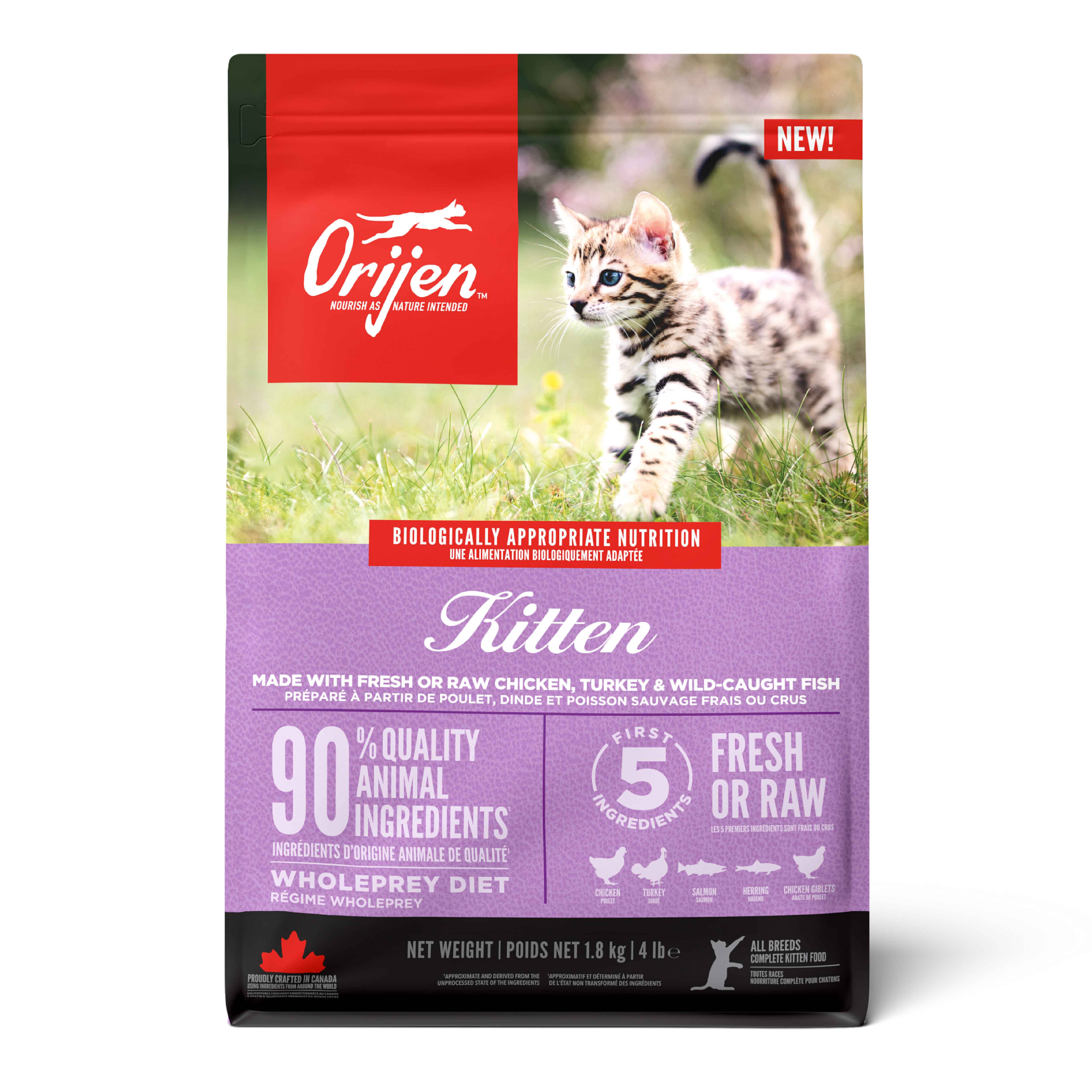 ORIJEN Kitten 1,8 Kg - Yavru Kedi Maması