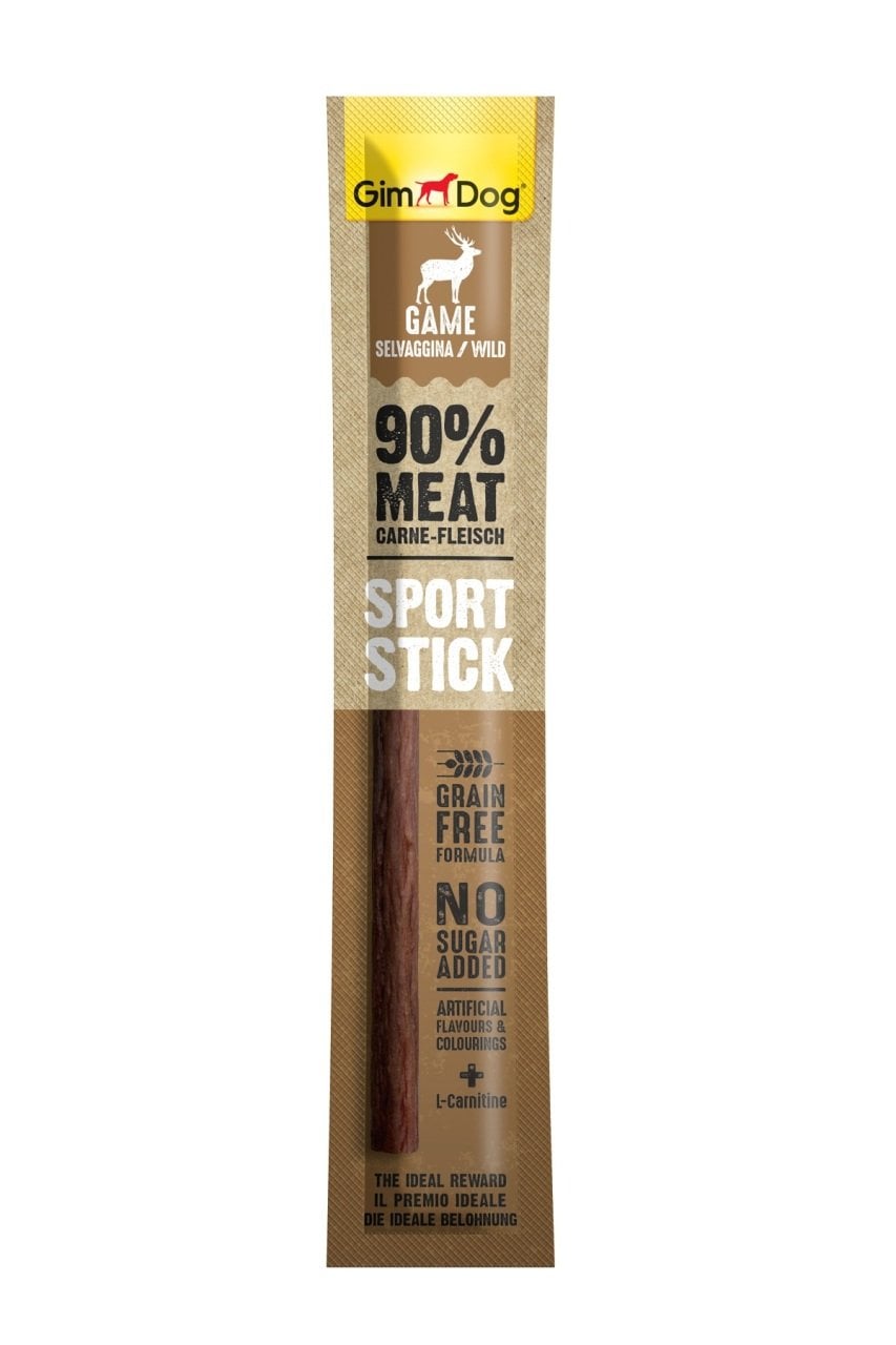 GimDog SportSticks Av etli Tahılsız Köpek Ödül Çubuğu 12gr