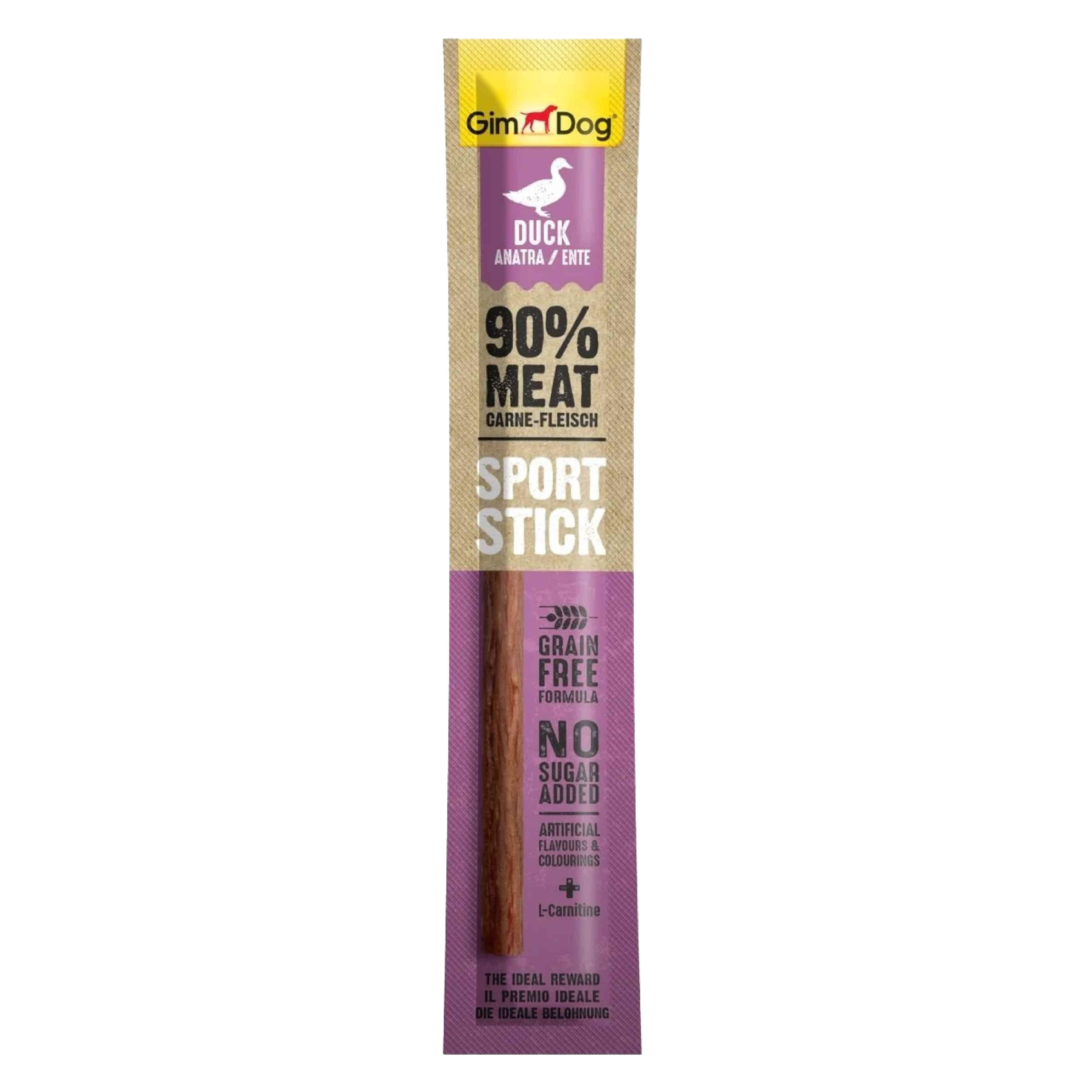 GimDog SportSticks Ördek Etli Tahılsız Köpek Ödül Çubuğu 12gr