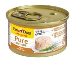 GimDog Little Darling Pure Delight Konserve Köpek Maması - Tavuklu 85gr