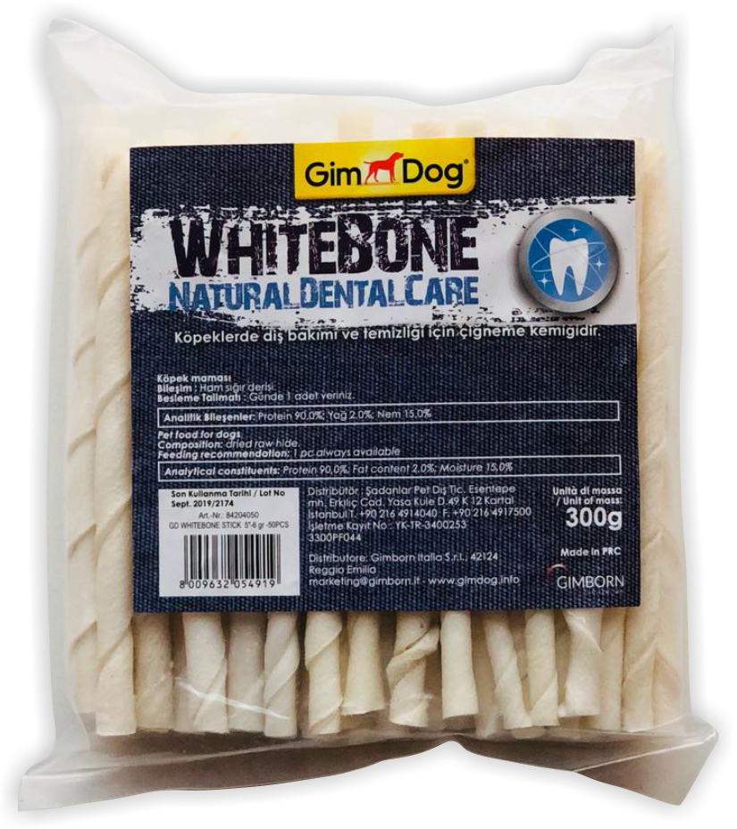 GimDog Mordimi Burgu Çubuk 5''-6 gr 50li White