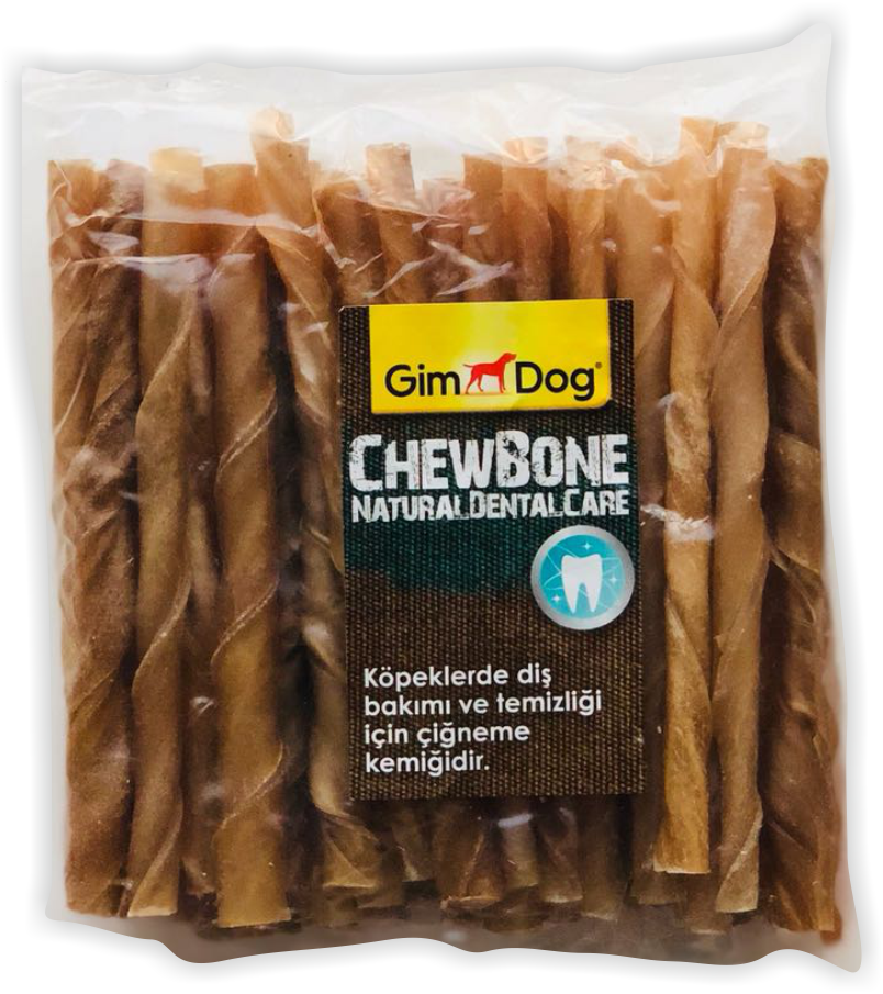 GimDog Mordimi Burgu çubuk 6 gr 50 li Naturel