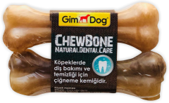 GimDog Mordimi Press Kemik 4,5'' - 11cm - 2li Naturel