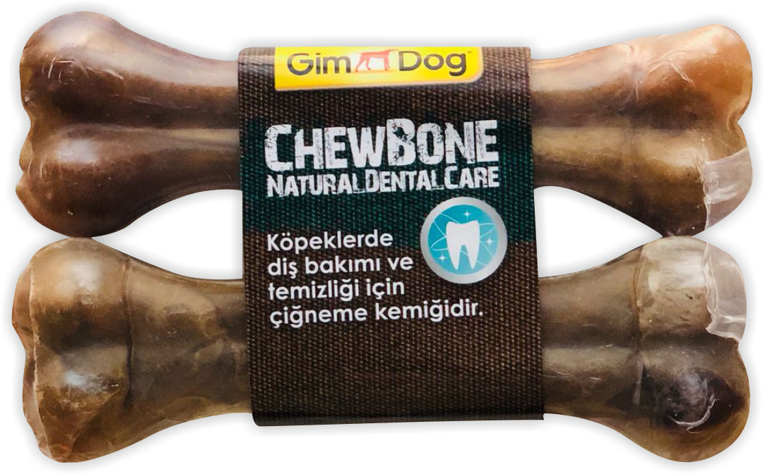 GimDog Mordimi Press Kemik 5,5'' - 14cm - 2li Naturel