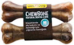 GimDog Mordimi Press Kemik 5,5'' - 14cm - 2li Naturel