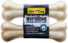 GimDog Mordimi Press Kemik 5.5'' 2li White