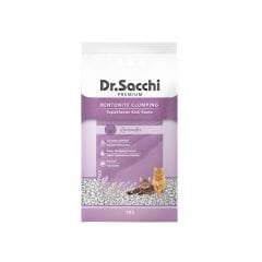 Dr.Sacchi Lavanta Kokulu Bentonit Kedi Kumu 10 Lt