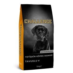 Challenge Tavuklu Yetişkin Köpek Maması 15 Kg + 12 Adet Dr.Sacchi 400gr Karışık Konserve Hediye!