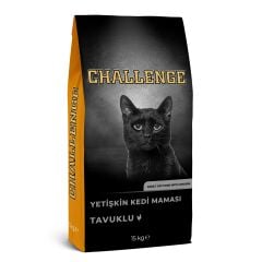 Challenge Tavuk Etli Yetişkin Kedi Maması 15 Kg + GimCat Malt Soft Extra 100 gr + GimCat Multivitamin 100 gr 2'li Set Ürün Hediye!