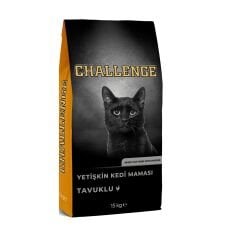 Challenge Tavuk Etli Yetişkin Kedi Maması 15 Kg + Gimcat Malt Soft 100 Gr Hediye!