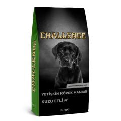 Challenge Kuzulu Yetişkin Köpek Maması 15 Kg + 12 Adet Dr.Sacchi 400gr Karışık Konserve Hediye!