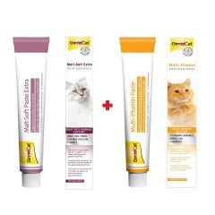 GimCat Malt Soft Extra 100 gr + GimCat Multivitamin 100 gr 2'li set ürün!