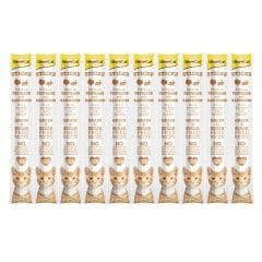 GimCat Sticks Hindi Etli Tavşan etli Ödül Çubukları 50 gr - 10lu
