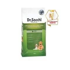 Dr.Sacchi Düşük Tahıllı Kuzu Etli Yetişkin  Köpek Maması 12kg + GimCat Multivitamin 100 gr hediyeli!